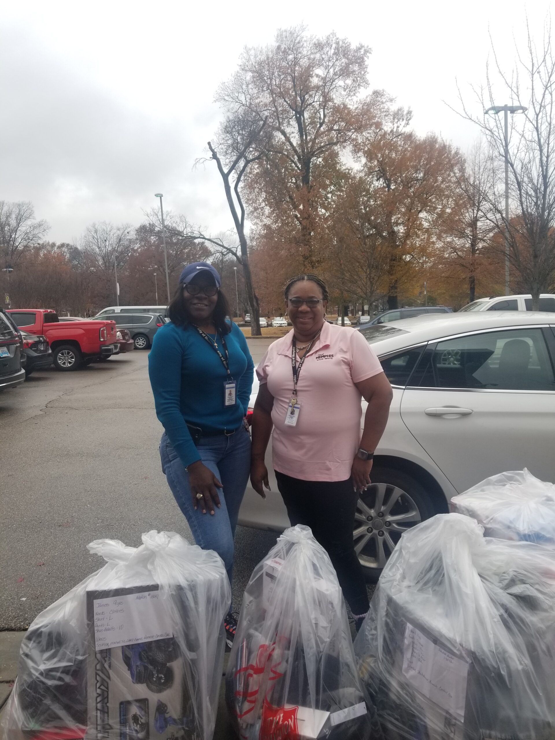 2022 City of Memphis Angel Tree Gift Drop Off City of Memphis